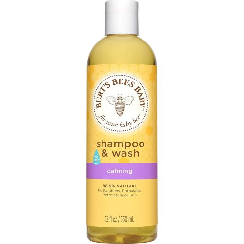 Burt's Bees Baby Shampoo & Wash, Calming, 12 Ounces (Packaging May Vary)