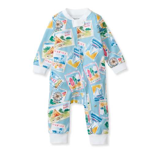 Vacation Postcards Organic Cotton Sleep & Play – Burt's Bees Baby