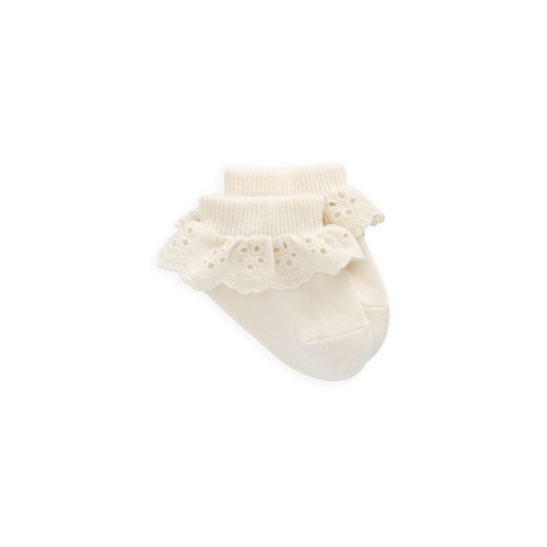 Paloma Sock - Vanilla Jamie Kay