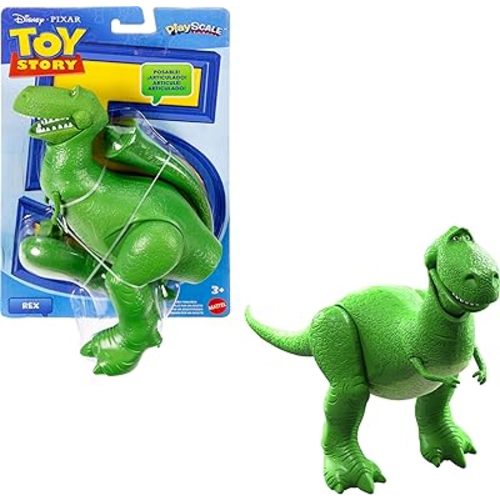 Mattel Disney and Pixar Toy Story Action Figures 7 Inch Playscale Key Characters, 8 Plus Posable Joints with Movie Accurate Design