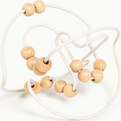 Cirlce Bead Maze, Ivory - Gathre | Maisonette