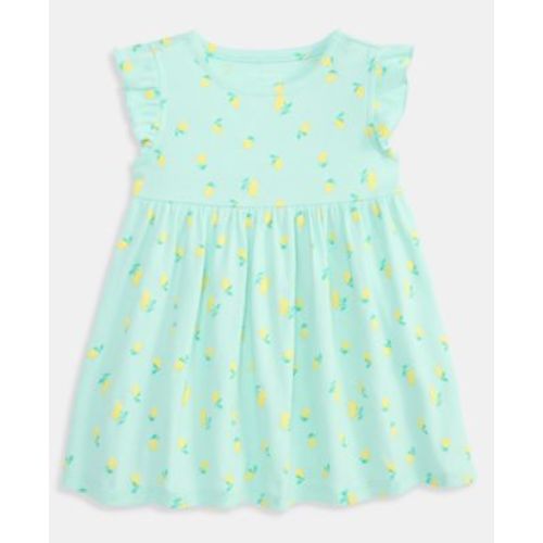 Baby Girls' 0M-24M Mix and Match Lemon Toss Printed Dress, Macy's Exclusive 6-9M