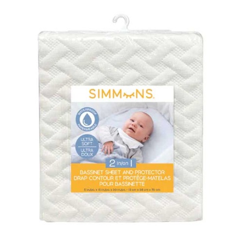 2-in-1 Bassinet Sheet & Protector