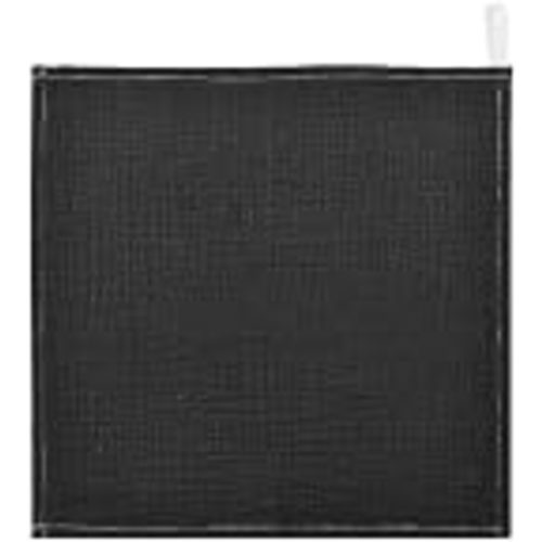 YETTASBIN Solid Black Muslin Baby Hand Washcloths, Soft Cotton Bath Face Towel, 4 Layers Extra Absorbent Feeding Burp Cloth for Newborn Infant Sensitive Skin, 5 Pack