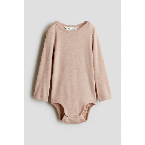 MERINO WOOL JERSEY BODYSUIT