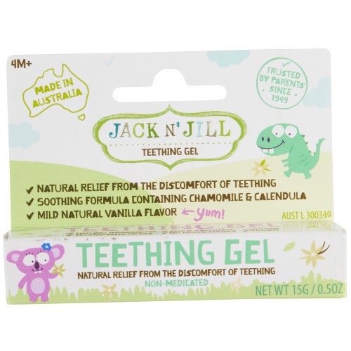 Jack N Jill Natural Teething Gel 15g