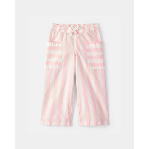 Toddler Girl Striped Pants - Pink/Ivory | Carter's