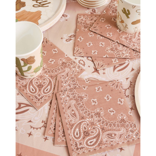 Western Bandana Napkins