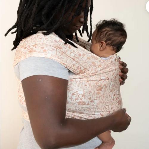 Woodland Baby Wrap | Whimsical Nature Print Wrap by hope&plum