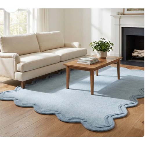 Alco Scallop Border Rug