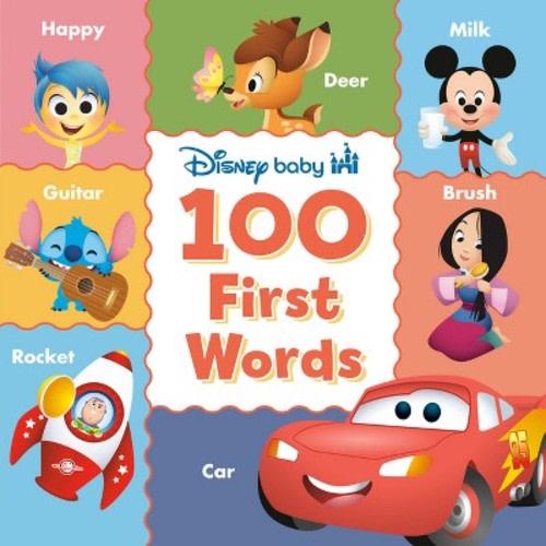 Disney Baby 100 First Words - by  Random House Disney