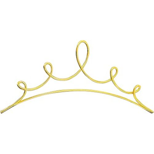 Urbraneco Crown Wall Sculpture - Elegant Metal Décor for Teen Girl Bedrooms & Princess-Themed Rooms