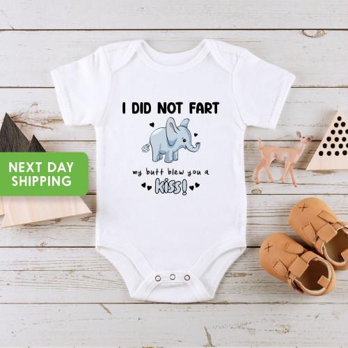 Cute Elephant Onesie®, Animal Onesie®, Baby Elephant Onesie®, Elephant Baby Bodysuit, Girl or Boy Infant Newborn Baby, Elephant Baby Shower