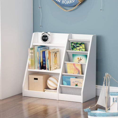 Latitude Run® Maggiorina Kids Standard Bookcase, Storage Book Rack, Organizer Cabinet, Book Display & Reviews | Wayfair