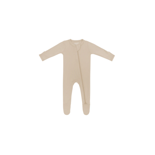 Kyte BABY Zippered Footie Almond