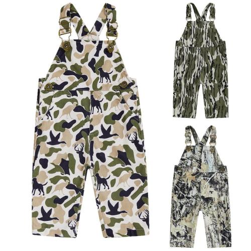 Infant Baby Boy Girl Camouflage Deer Mallard Duck Print Overalls - TikTok Shop
