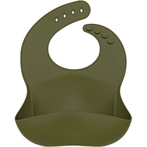 Loulou Lollipop Soft, Waterproof Silicone Feeding Bib