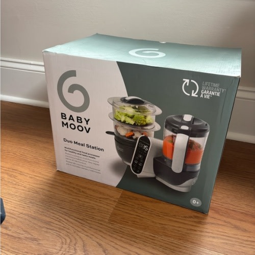 Babymoov Duo Meal Station in Gray