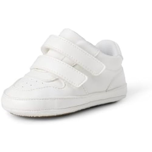Amazon Essentials Unisex Babies' Hook & Loop Court Sneakers