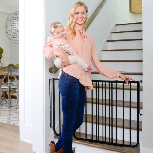 Cardinal Gates SS-30 Stairway Special Baby & Pet Safety Gate - Black