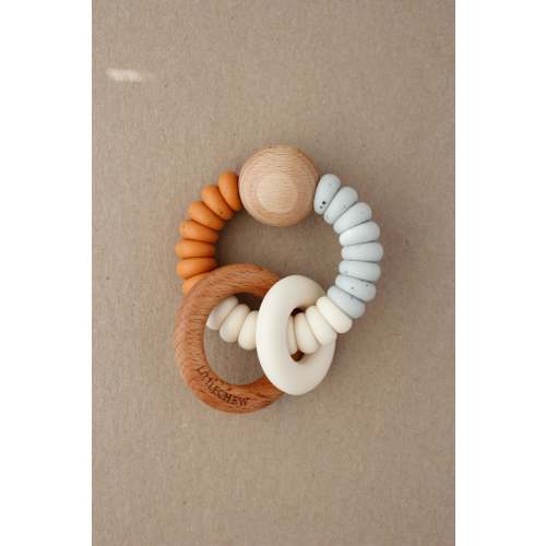 Wood & Silicone teething toy – littleCHEW