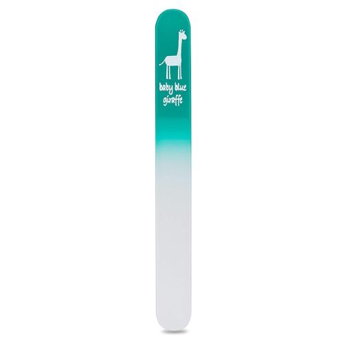 Baby Nail File by baby blue giraffe The Original Glass Baby Nail File- 100% Made in Europe (Green)