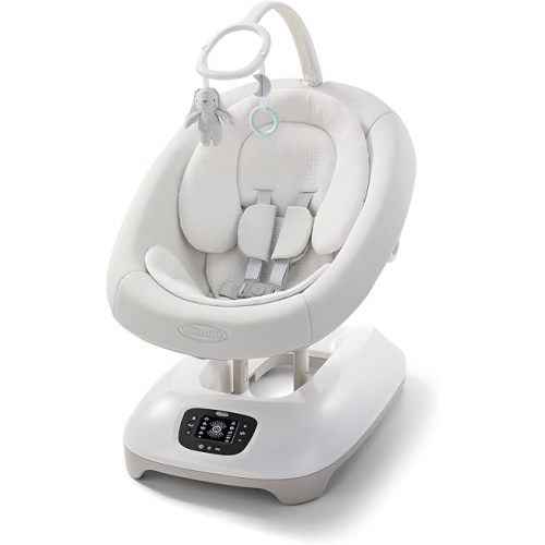 Graco SmartSense Baby Swing with Cry Detection Technology, Soothing Motions and Calming Vibrations, Comfortable Infant Support, Rori