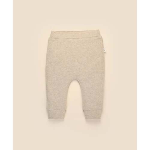 Organic Cotton Leggings - Heather Oat