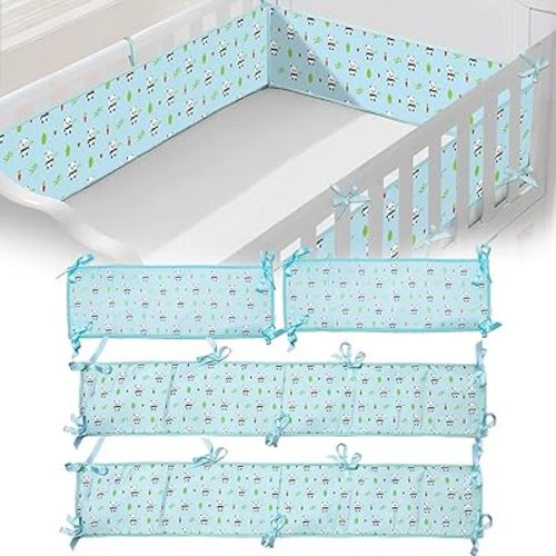 4 Sides Mesh Liner for Full-Size bedskirt,Special Mesh Covers-Long Pieces (52in x 9.6in), Short Pieces(27in x9.6in) (A9)