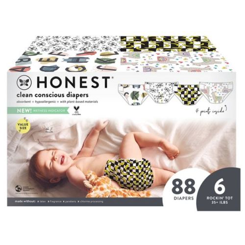 The Honest Company Disposable Diapers - (Select Size and Pattern)