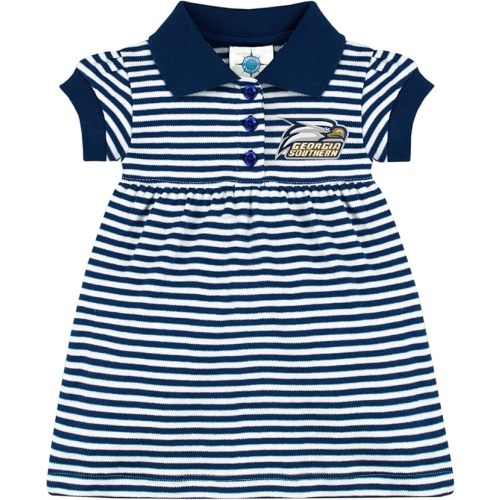 Creative Knitwear College Baby Polo Dress w/Bloomer - Team Logo, Multiple Colors, for Baby Girls (0-12 Months)