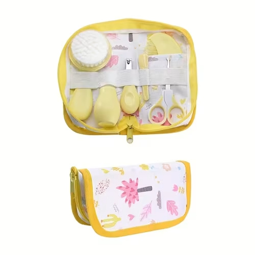 6pcs baby care kit set travel bag portable newborn grooming - Temu