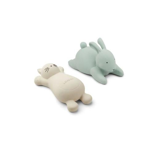 Liewood Vikky Bath Toys Creme de la Creme (2 Pack)