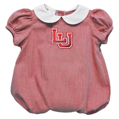 Lamar Cardinals Vive La Fete Girls Infant Puffy Bubble Dress - Red