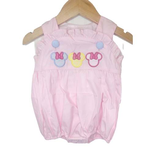 Gingham Mouse Ears Bubble