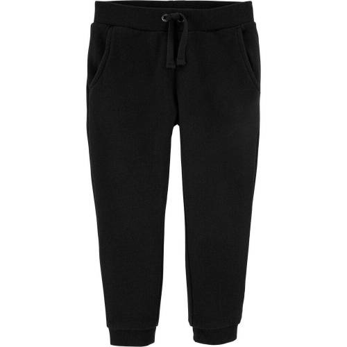Pull-On French Terry Joggers - Black - 3M