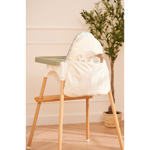 High chair storage pouch - pearl