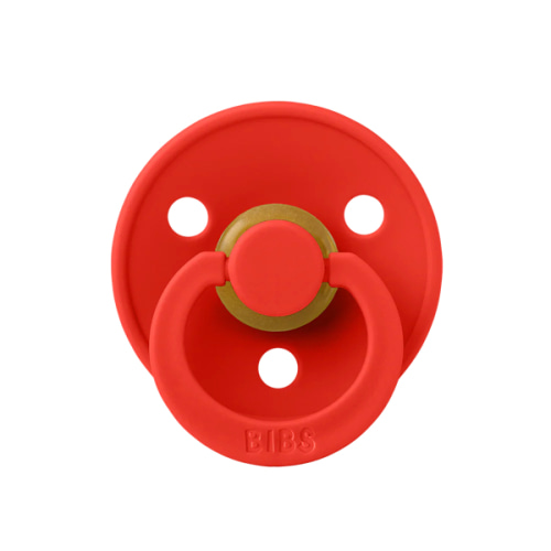 BIBS Latex Colour Pacifier - Candy Apple – Bibsworld store US