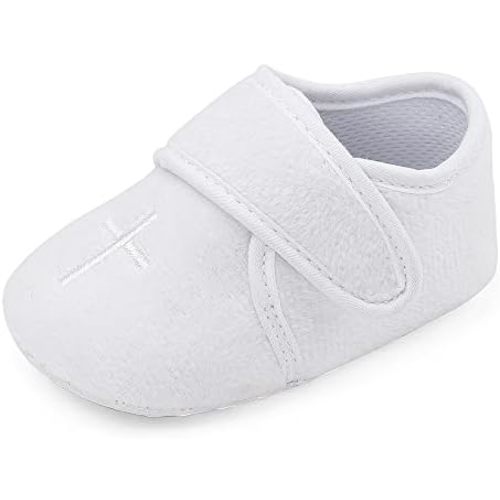Baby Boys Soft Cross Baptism Christening Shoes Premium Sole Infant/Toddler Sneaker