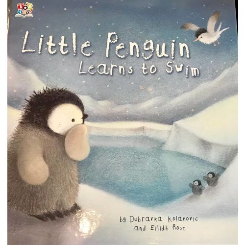 Little Penguin Learns To Swim