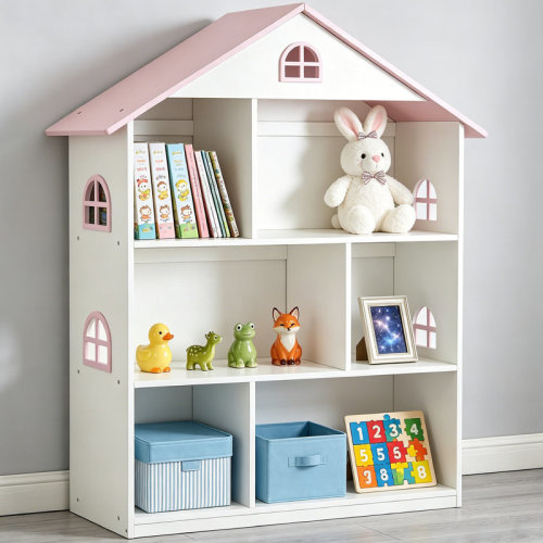 Gracie Oaks Kids Standard Bookshelf, Storage Organizer Cabinet, Book Display | Wayfair