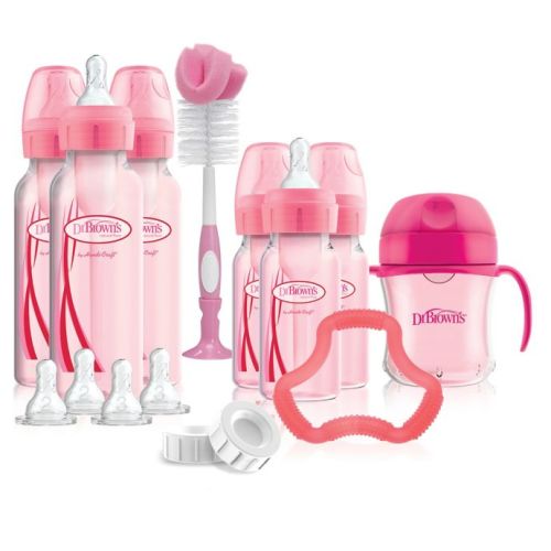 Dr. Brown's®Options+™  Bottle Gift Set in Pink