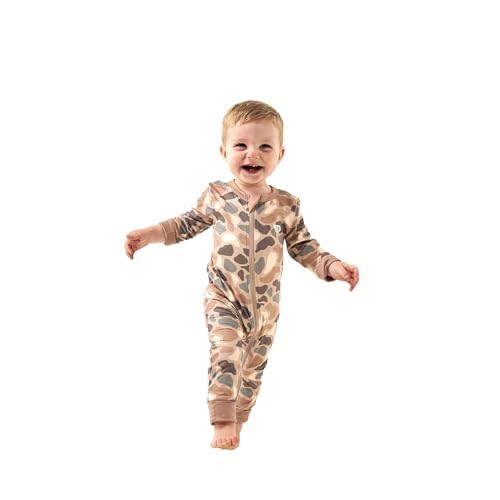 Burlebo Baby Zip Up – Soft Performance Fabric with Fold-Over Cuffs