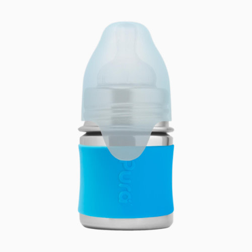Stainless Steel Baby Bottle - Aqua