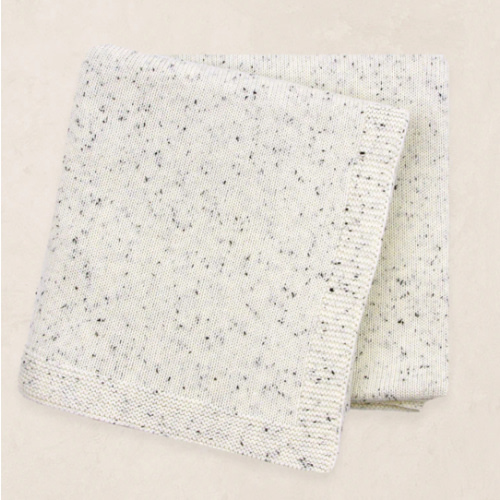 Knit Blanket - Cream Speckle