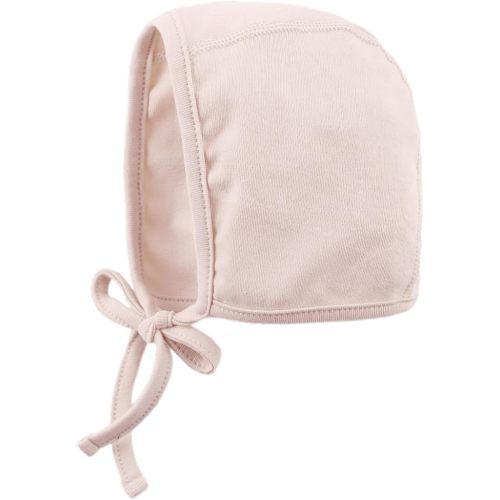 Bamery Infant Baby Bonnet 0-6 Months Newborn Boy Beanie Hat Soft Cotton Baby Girl Turbans Set Single Layer for Spring