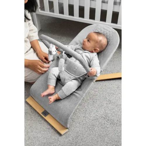Jengo Relax Bouncer Beech Grey | Baby Bunting AU