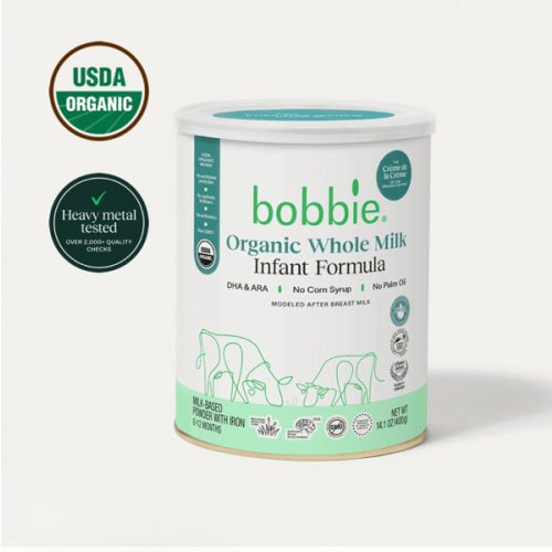 Organic Whole Milk Baby Formula