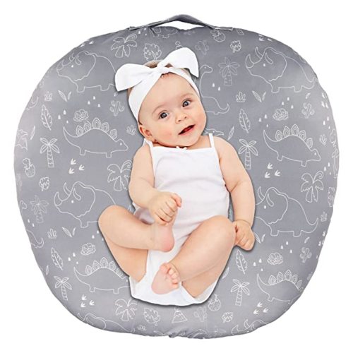 Newborn Lounger Cover Removable Cover Ultra Soft Comfortable Lounger Slipcover Removable Cover for Infant Lounger Pillow, (Lounger not Included)