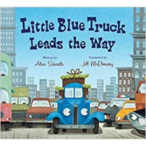 Little Blue Truck Leads the Way Board Book